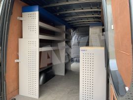 aluminium van Shelving 