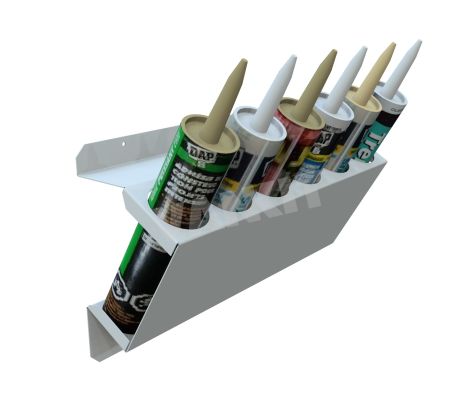 Silicone & Mastic Tube Holder (6 Capacity)