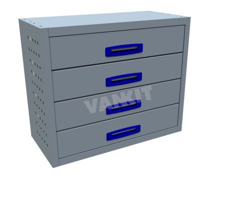 4 Drawer Cabinet - 760mm Wide