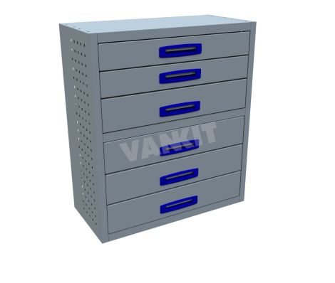 6 Drawer Cabinet - 760mm Wide