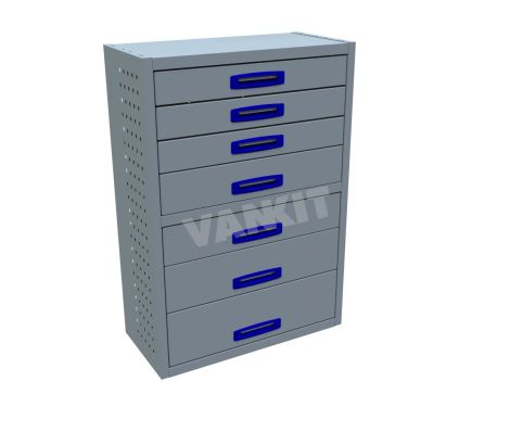 7 Drawer Cabinet - 760mm Wide