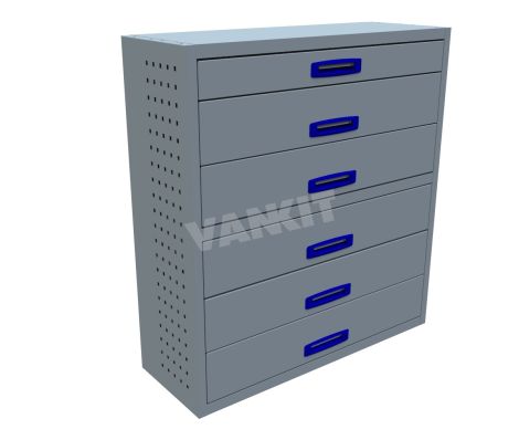 6 Drawer Cabinet - 1014mm Wide