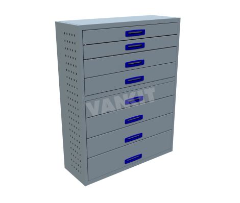 8 Drawer Cabinet - 1014mm Wide