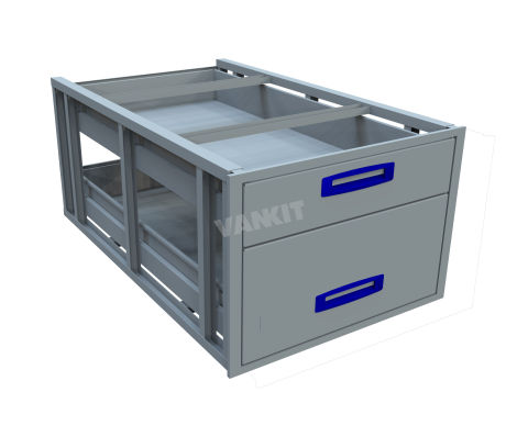 XLD Under Floor Drawer  1.00m - 2 Drawer