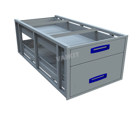 XLD Under Floor Drawer  1.25m - 2 Drawer