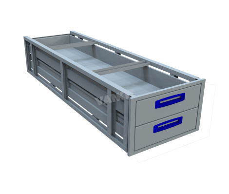 XLD Under Floor Drawer  1.50m - 2 Drawer