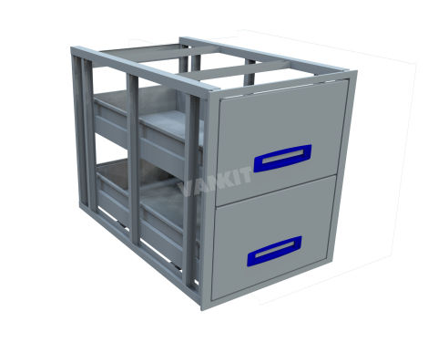 XLD Under Floor Drawer  0.75m - 2 Drawer