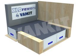 Small Van L1 Under Floor Drawer Kit 310mm
