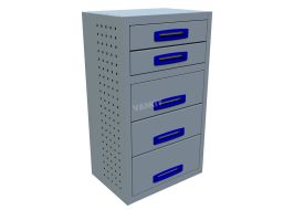 5 Drawer Cabinet - 507mm Wide