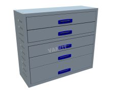 5 Drawer Cabinet - 1014mm Wide