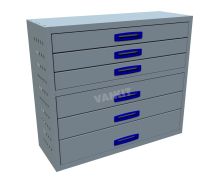 6 Drawer Cabinet - 1014mm Wide