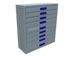 9 Drawer Cabinet - 1014mm Wide