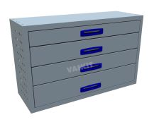 4 Drawer Cabinet DEEP - 1014mm Wide