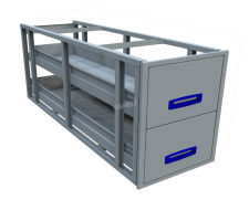 XLD Under Floor Drawer  1.50m - 2 Drawer