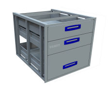 XLD Under Floor Drawer  0.75m - 3 Drawer