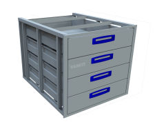 XLD Under Floor Drawer  0.75m - 4 Drawer